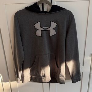 Under Armour Charcoal Hoodie with Logo
